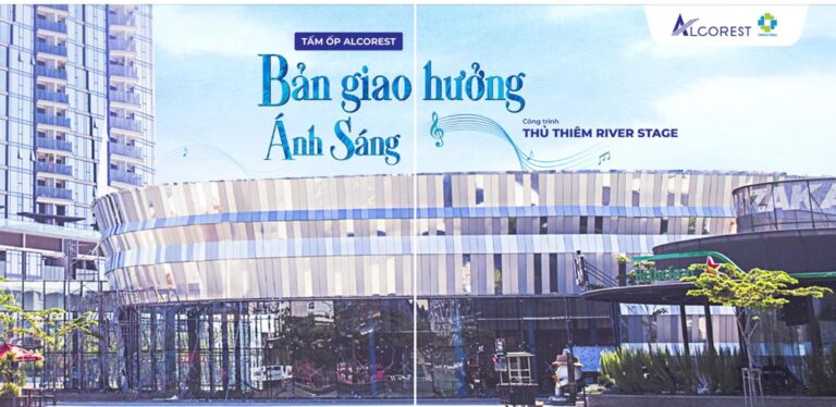 Bản giao hưởng ánh sáng Thủ Thiêm River Stage